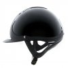 Kask Antares Premium Glossy Eclipse Czarny- standardowy daszek